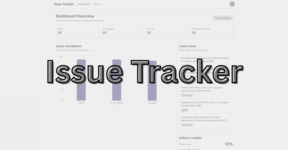 Issue Tracker Issue Tracker