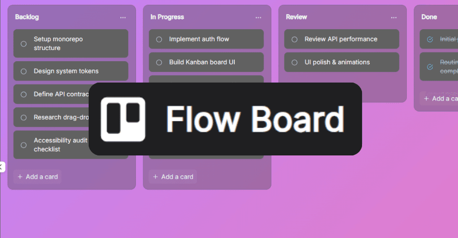 FlowBoard FlowBoard